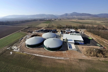 Opslagtanks, Ronde silo's, biogas, biogasinstallatie, CBS Beton