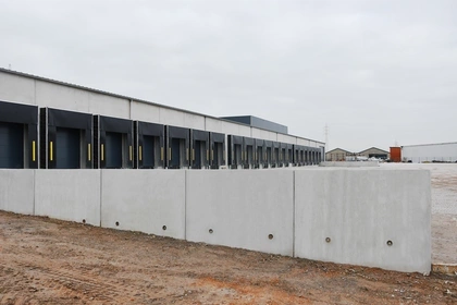 CBS beton, keerwanden, prefab betonwanden, infra, op- en afritten