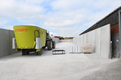 Keerwanden, Silowanden, L-Wanden, Murs de silo, murs de soutènemen, Agri, L-Steine, CBS Beton, 1