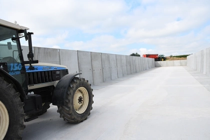 Keerwanden, Silowanden, L-Wanden, Murs de silo, murs de soutènemen, Agri, L-Steine, CBS Beton, 1