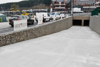 Schanskorven/Stoneboxen, multifunctioneel en esthetisch, CBS beton, Wielsbeke