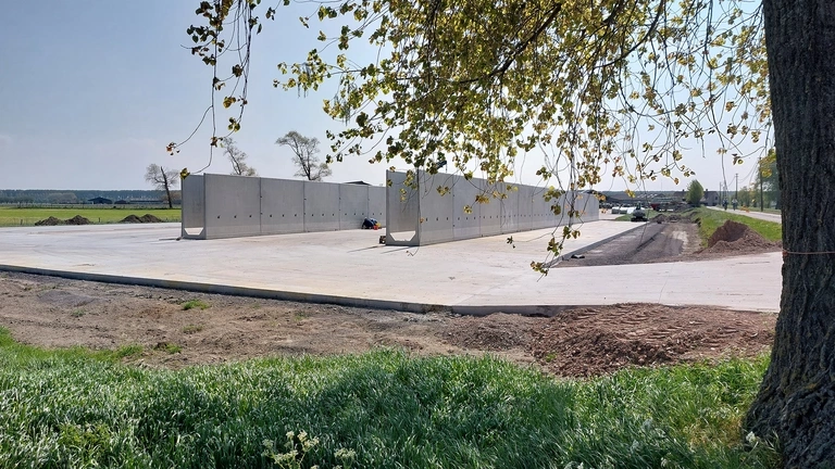 Sleufsilo, U-wanden, Silo couloir, Fahrsilowände, CBS Beton